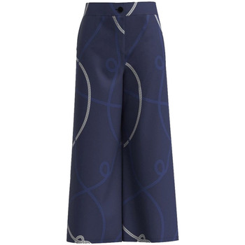 textil Mujer Pantalones Linea Emme Marella 51311525 Azul