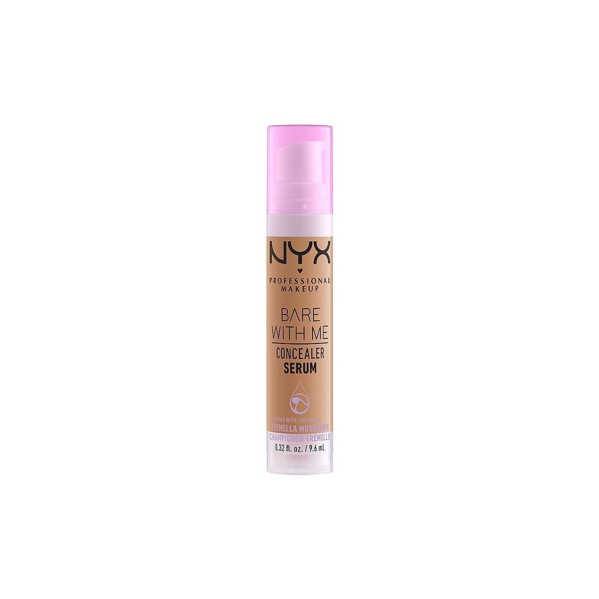 Belleza Base de maquillaje Nyx Professional Make Up Bare With Me Concealer Serum 08-sand 