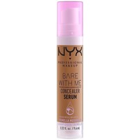 Belleza Base de maquillaje Nyx Professional Make Up Bare With Me Concealer Serum 09-deep Golden 