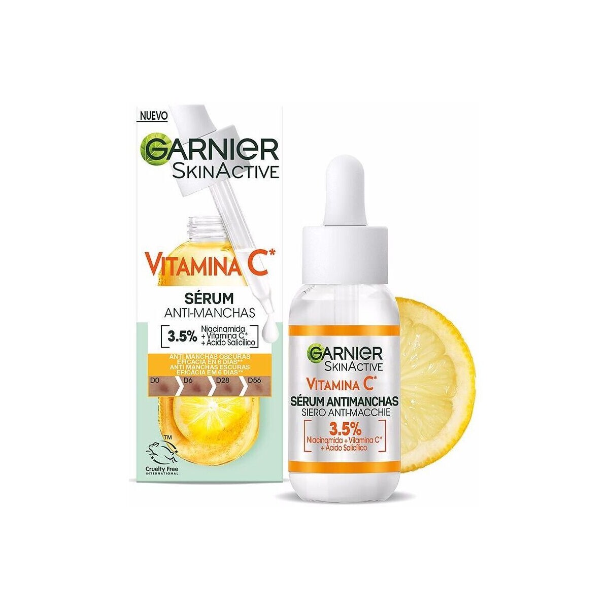 Belleza Cuidados especiales Garnier Skinactive Vitamina C Sérum Antimanchas 