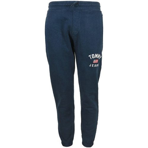 textil Hombre Pantalones Tommy Hilfiger Washed Logo Sweatpant Azul