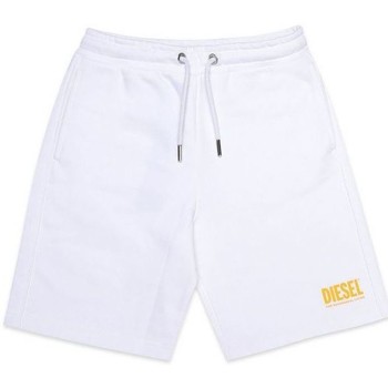 textil Niños Shorts / Bermudas Diesel J00500 0IAJH PCROWN-K100 WHITE Blanco