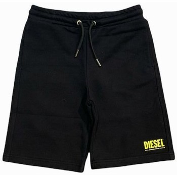 textil Niños Shorts / Bermudas Diesel J00500 0IAJH PCROWN-K900 BLACK Negro