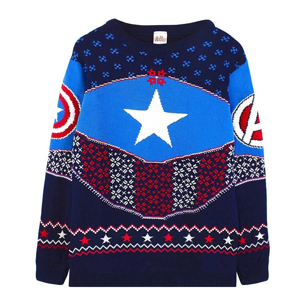 textil Sudaderas Captain America NS6464 Rojo