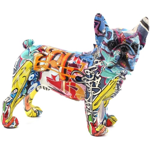 Casa Figuras decorativas Signes Grimalt Figura Bulldog Frances Multicolor