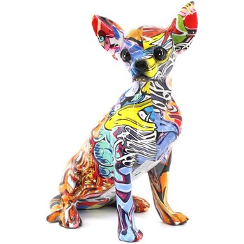 Casa Figuras decorativas Signes Grimalt Figura Chihuahua Multicolor