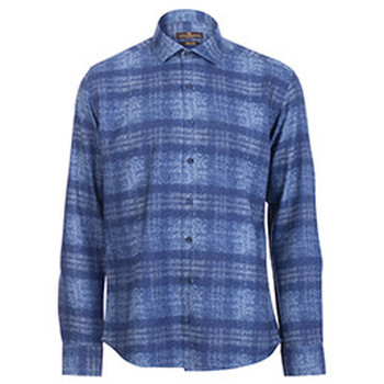 textil Hombre Camisas manga larga Alex Richman MANNO Azul