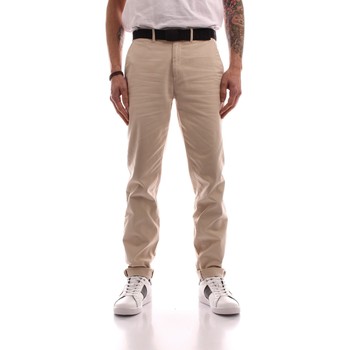 textil Hombre Pantalones chinos Calvin Klein Jeans K10K109456 Beige
