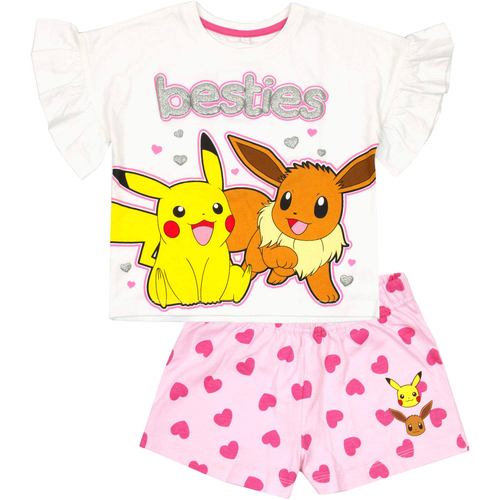 textil Niña Pijama Pokemon Besties Multicolor