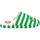 Zapatos Mujer Pantuflas Elf NS6520 Verde