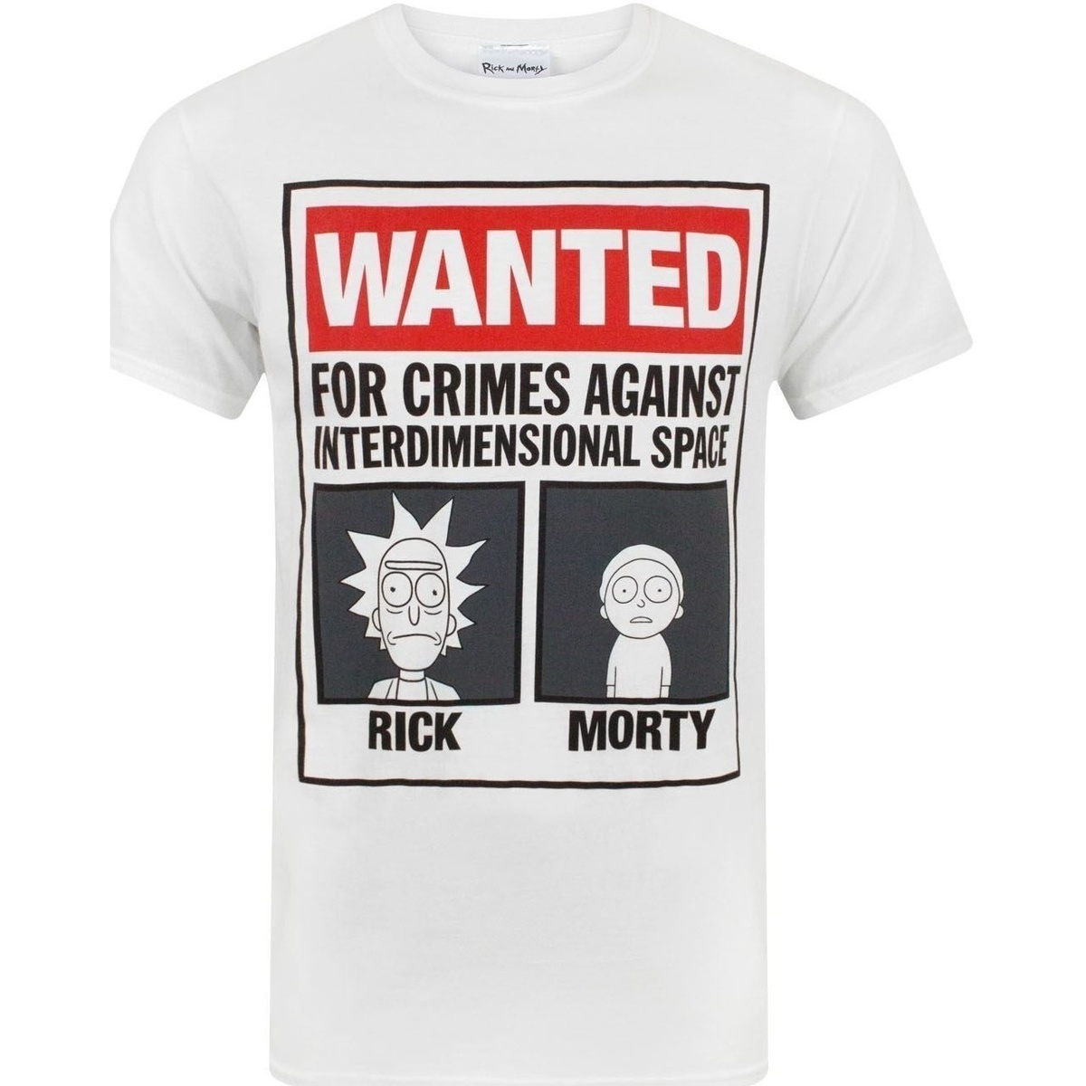 textil Hombre Camisetas manga larga Rick And Morty NS6610 Negro