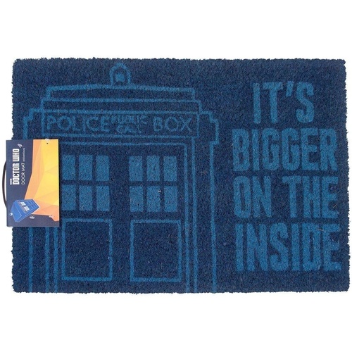 Casa Alfombras Doctor Who Bigger On The Inside Azul