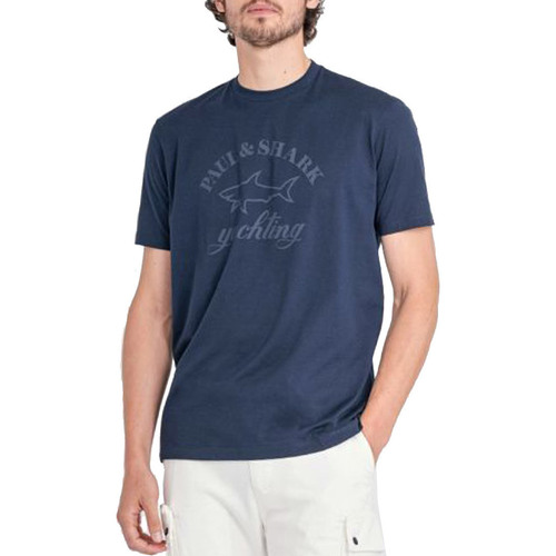 textil Hombre Tops y Camisetas Paul & Shark C0P1007 Azul