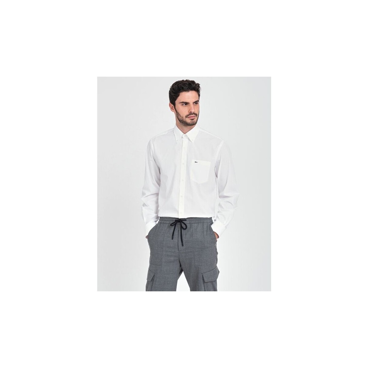 textil Hombre Camisas manga larga Paul & Shark C0P3001 Blanco