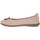 Zapatos Mujer Bailarinas-manoletinas Jana 521 ROSE NAPPA Rosa