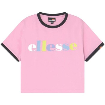 textil Niña Camisetas manga corta Ellesse S4M14474 808 Rosa