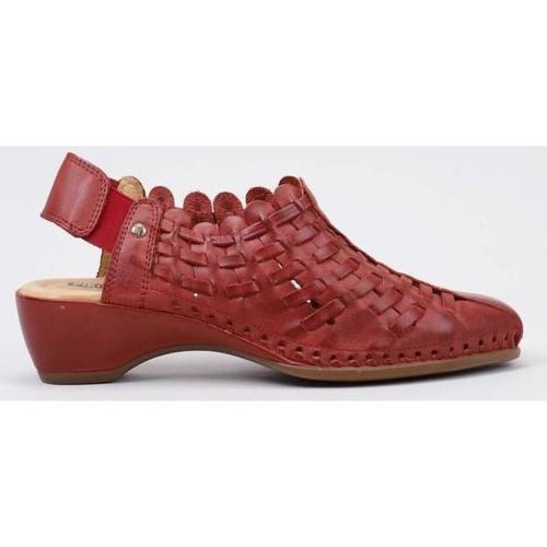 Zapatos Mujer Sandalias Pikolinos ROMANA Burdeo