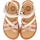 Zapatos Niños Sandalias Gioseppo Kids Atyra 65782 - White Blanco