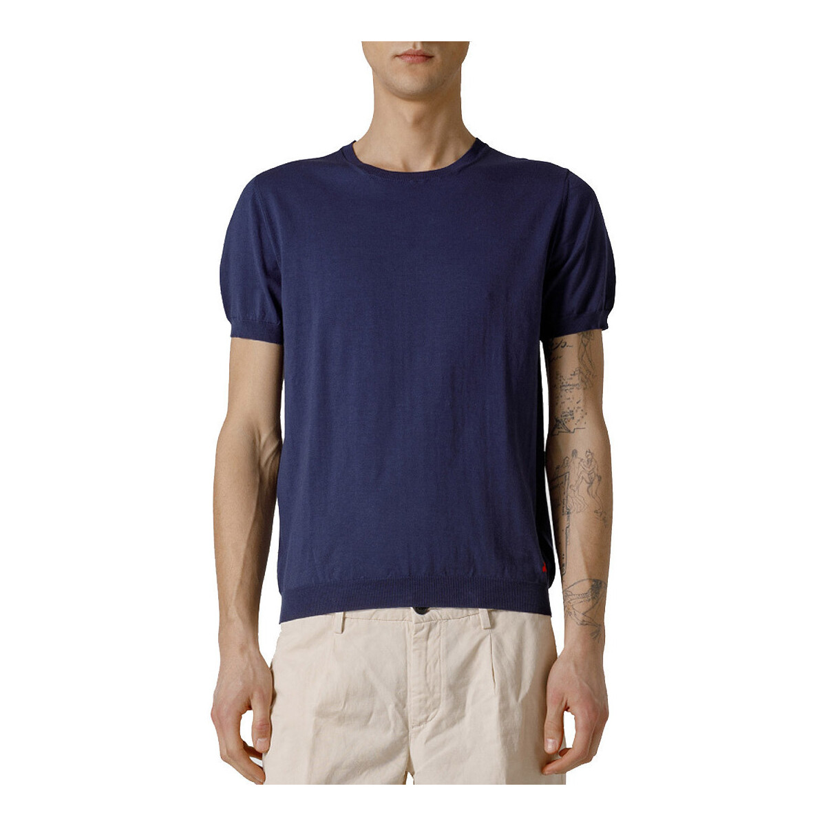 textil Hombre Tops y Camisetas Peuterey PEU4258 Azul