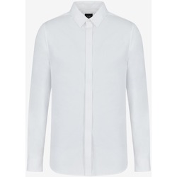 textil Hombre Camisas manga larga EAX 8NZCBDZN10Z Blanco