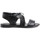 Zapatos Mujer Sandalias Bueno Shoes Q-2000 Negro
