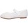 Zapatos Niña Bailarinas-manoletinas Bubble Bobble 62584 Blanco