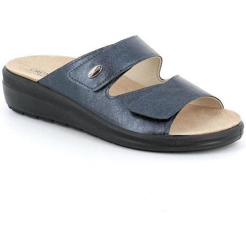 Zapatos Mujer Zuecos (Mules) Grunland DSG-CE0837 Azul