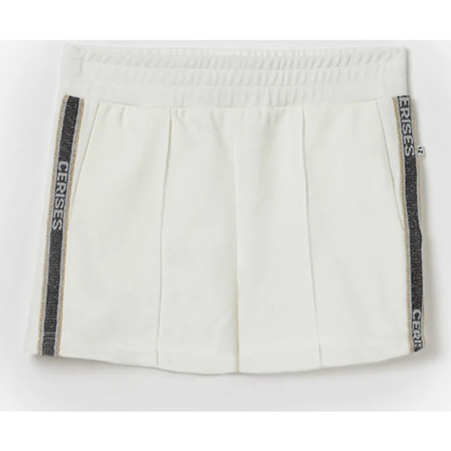 textil Niña Shorts / Bermudas Le Temps des Cerises Short short COCOAGI Blanco