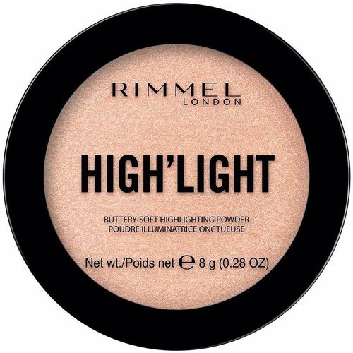 Belleza Mujer Sombra de ojos & bases Rimmel London High'Light Buttery-soft Highlighting Powder 002-candleit 