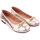 Zapatos Mujer Bailarinas-manoletinas Walkwell L B Clasic Oro