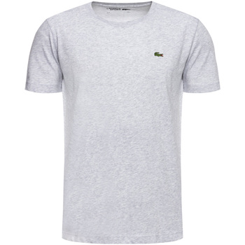 textil Hombre Camisetas manga corta Lacoste TH7618-CCA Gris
