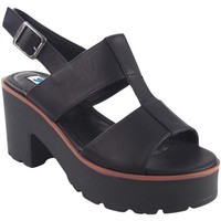 Zapatos Mujer Multideporte MTNG Sandalia señora MUSTANG 50636 negro Negro