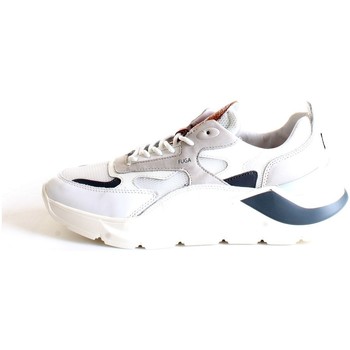Zapatos Hombre Zapatillas bajas Date D.A.T.E. M361-FG-ME Sneakers hombre Blanco Blanco