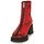 Zapatos Mujer Botas de caña baja Papucei COLLEN Rojo