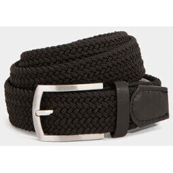 Accesorios textil Hombre Cinturones Tiffosi Cinturn Sharp Negro Negro