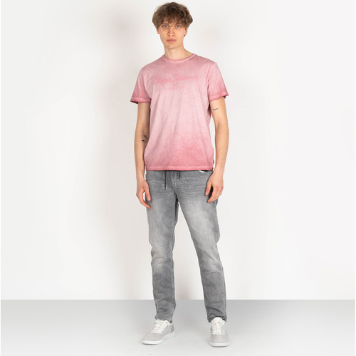 textil Hombre Camisetas manga corta Pepe jeans PM504032 | West Sir Rosa