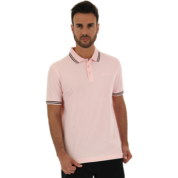 textil Hombre Camisetas sin mangas Lotto Polo Classica Rosa