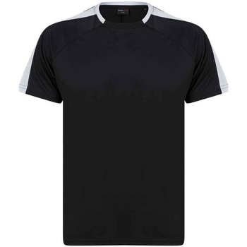 textil Camisetas manga larga Finden & Hales LV290 Negro