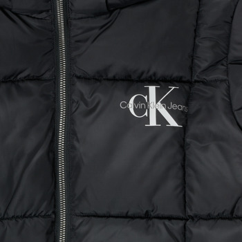 Calvin Klein Jeans SHORT QUILTED PUFFER JACKET Negro