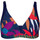 textil Mujer Bañador por piezas Lisca Top de traje baño con aros Tenerife Azul