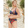 textil Mujer Bañador por piezas Lisca Top de traje baño con aros Tenerife copas B a E Azul