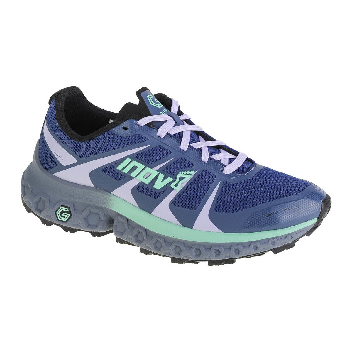 Zapatos Mujer Running / trail Inov 8 Trailfly Ultra G 300 Max Azul