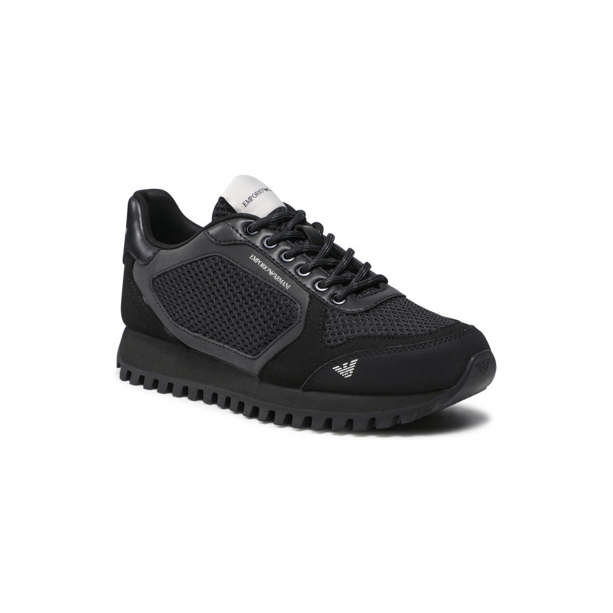 Zapatos Hombre Deportivas Moda Emporio Armani SNEAKER X4X556XM997 Negro