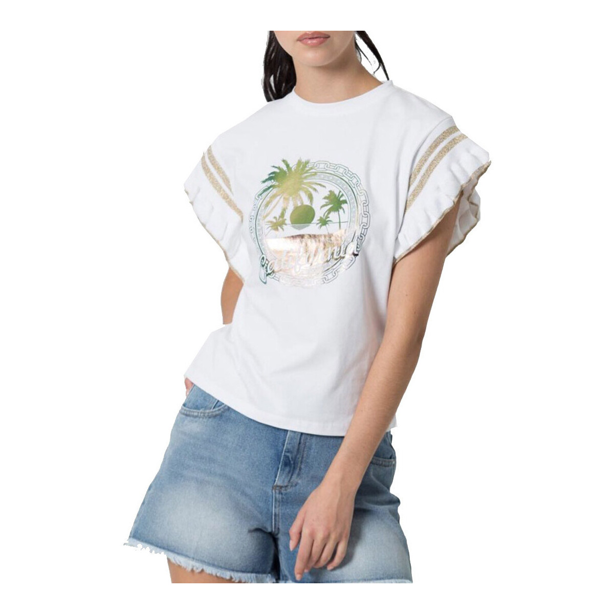 textil Mujer Tops y Camisetas Kocca CHELSEA Blanco