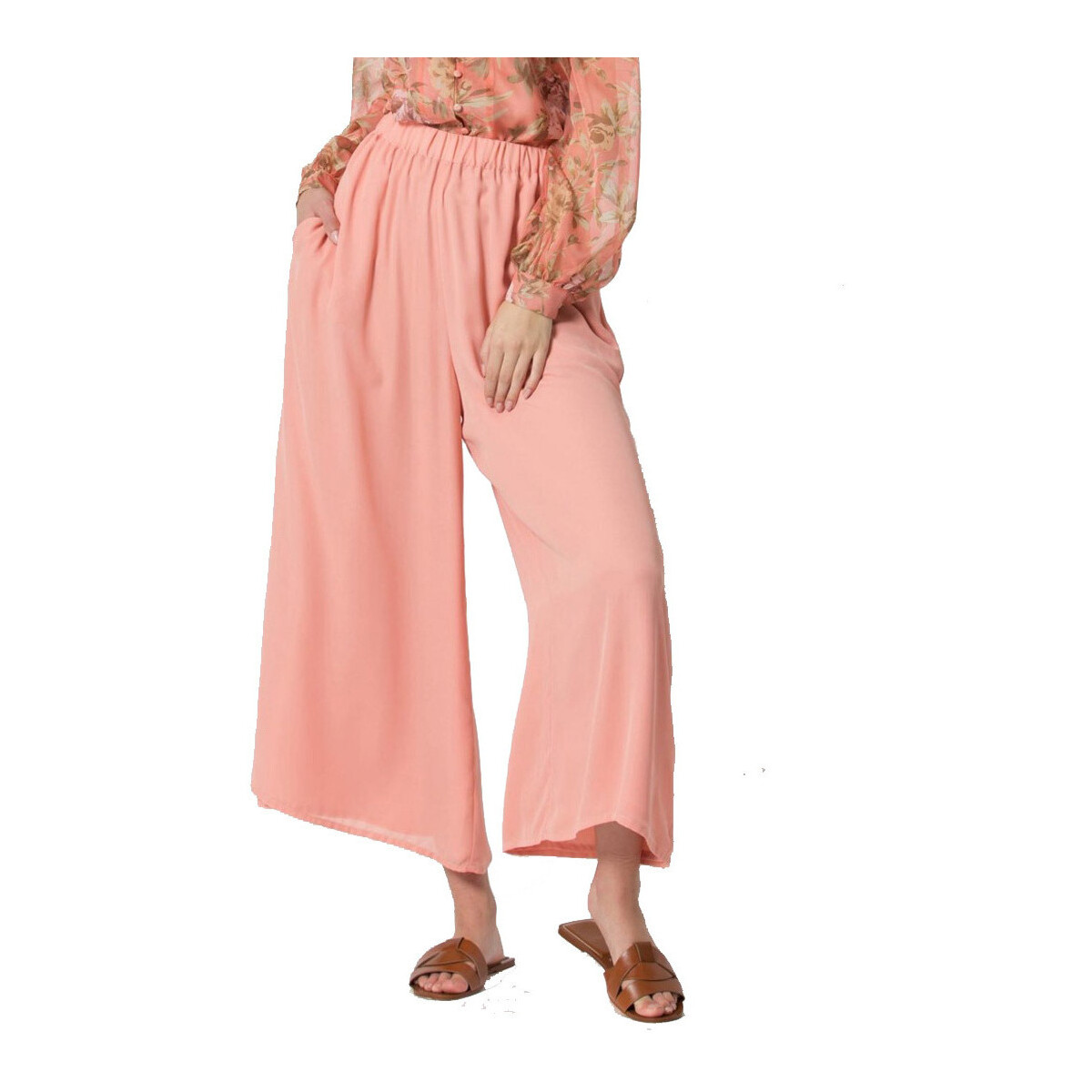 textil Mujer Pantalones Kocca AMELIA Rosa