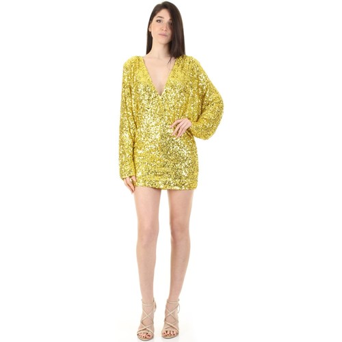 Ingenieria En contra Refrigerar Vicolo TY0396 Oro - textil Vestidos largos Mujer 99,50 €