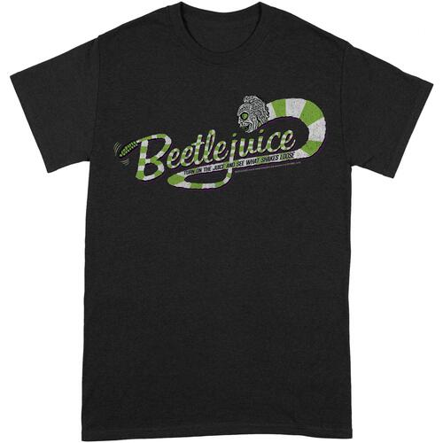 textil Camisetas manga larga Beetlejuice BI125 Negro