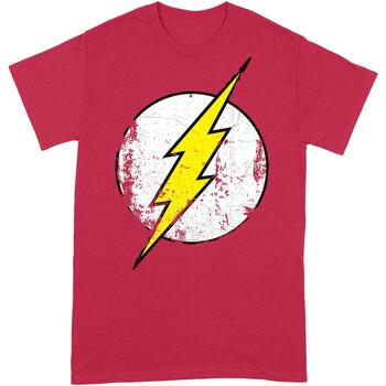 textil Camisetas manga larga Flash  Rojo