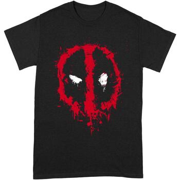 textil Camisetas manga larga Deadpool BI130 Negro