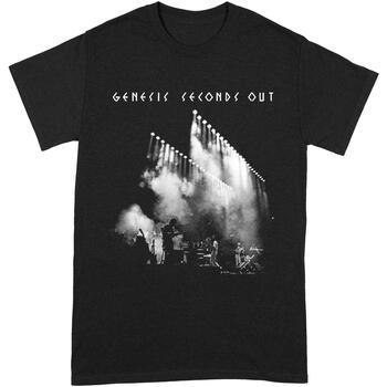textil Camisetas manga larga Genesis Seconds Out Negro